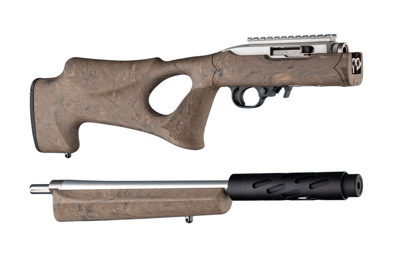 Hogue Thumbhole Stock 10-22 Take-Down Standardpipa Ghillie Tan Hogue Thumbhole Stock 10-22 Take-Down Standardpipa Ghillie Tan