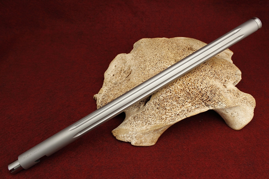 KIDD 10/22 Fluted Bull Barrel Blasted SS 18" KIDD 10/22 Fluted Bull Barrel Blasted SS 18"