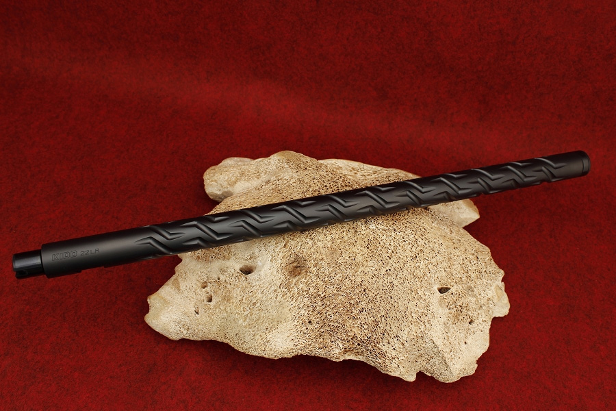 KIDD 10/22 Specialty 762 Fluted Bull Barrel Black 18" KIDD 10/22 Specialty 762 Fluted Bull Barrel Black 18"
