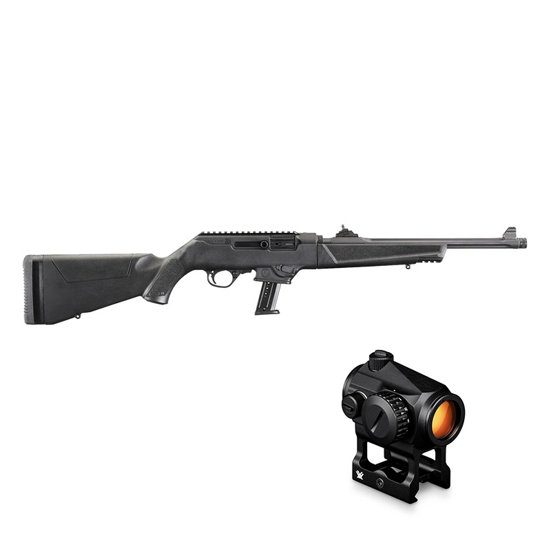Ruger PC Carbine 9mm 47cm Pipa jakt + Vortex Crossfire