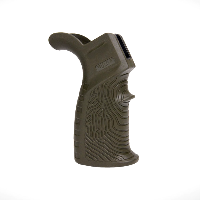 DLG Tactical - AR 15 Rubberized Grip with Beavertail