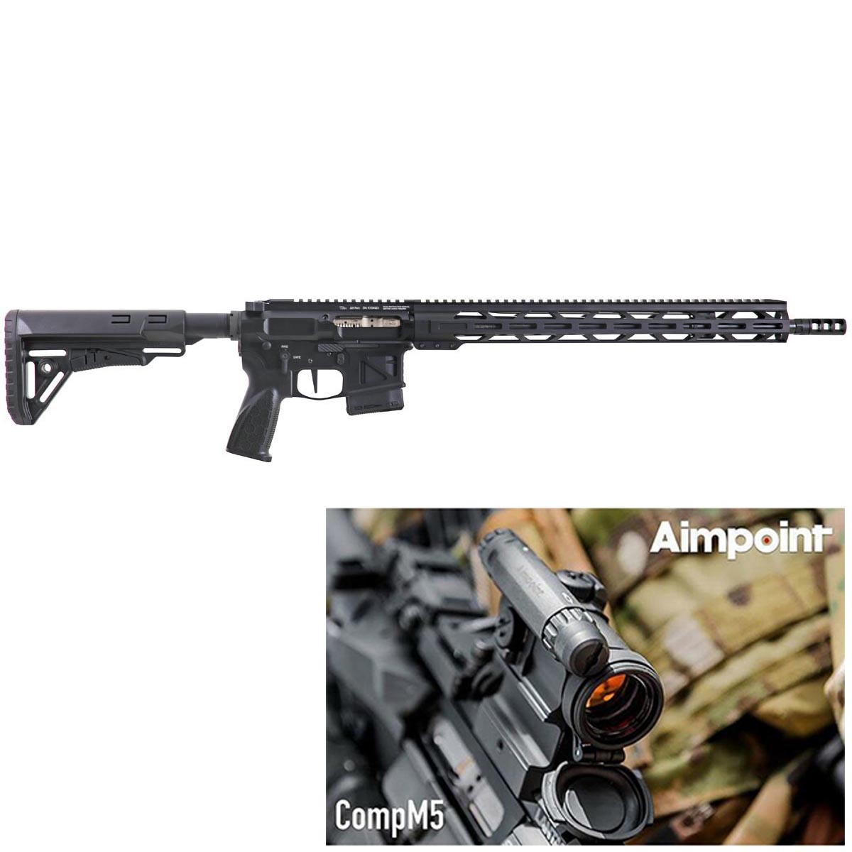 Grand Power GP R15 FREYA + Aimpoint Comp M5