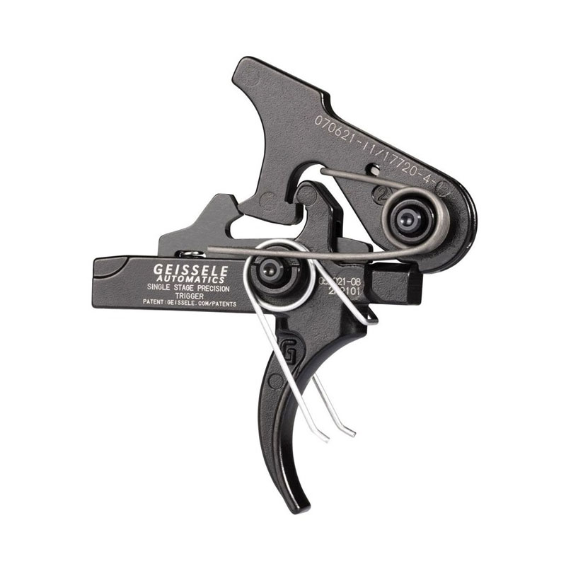 Geissele Automatics SINGLE STAGE PRECISION TRIGGER CURVED BOW