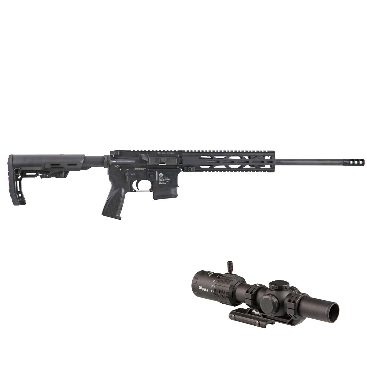 Grand Power GP R15M + Sig Sauer TANGO-MSR LPVO 1-6x24