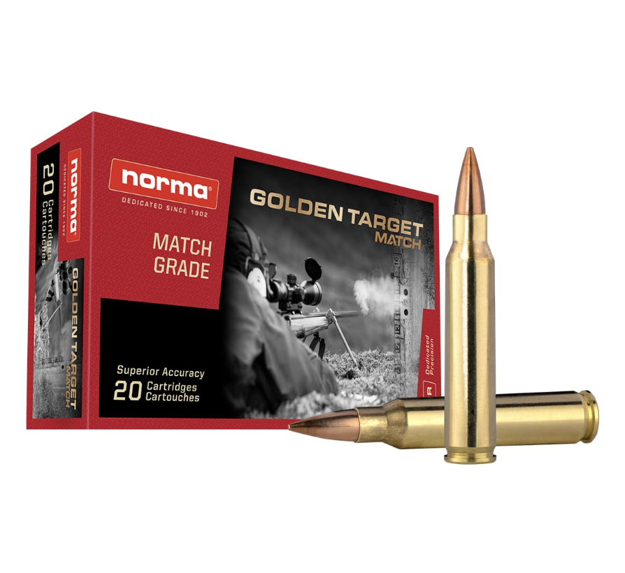 Norma .223 Rem Golden Target 4,5g/69gr, 20/ask