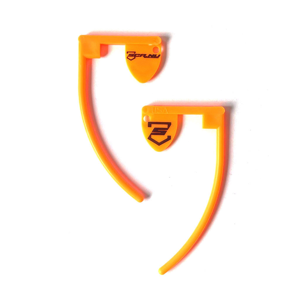 SCR Chamber Flag - Med hl fr nyckelring (Orange)