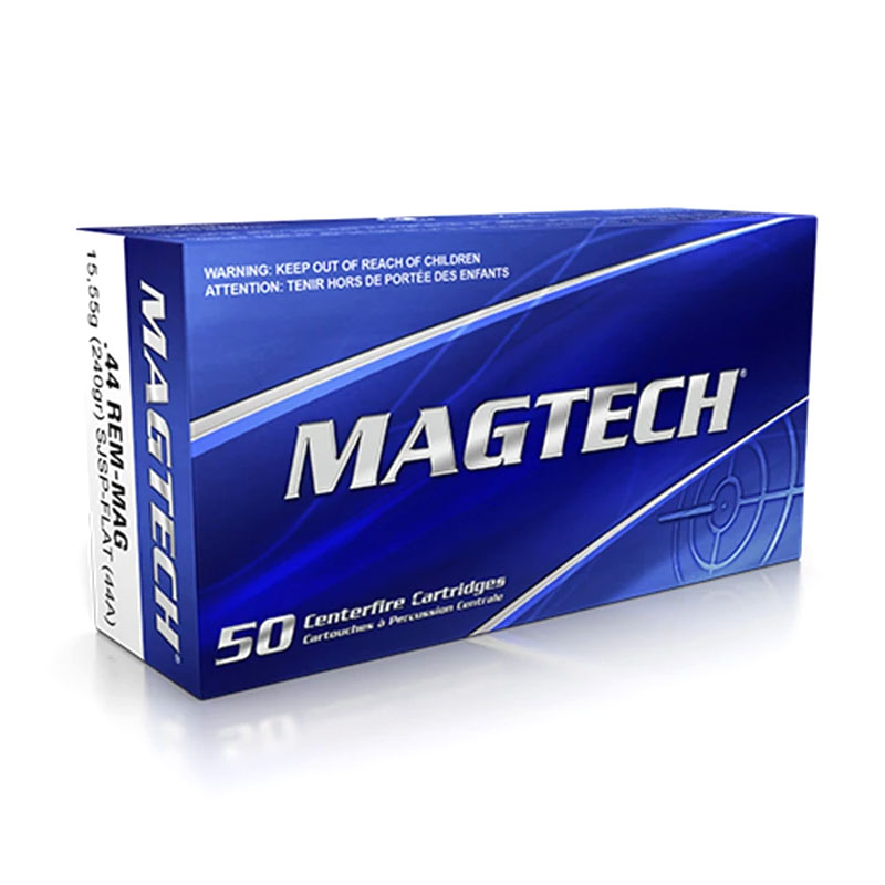 Magtech .44 Mag 240 grs SJSP Flat